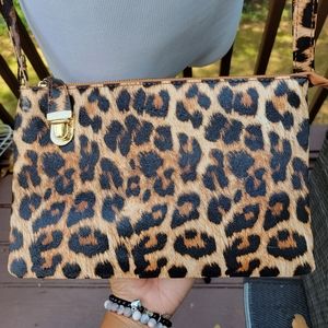 Leopard Print Crossbody Bag